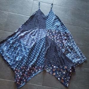 Soul-Flower Patchwork Kerchief Dress